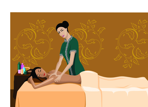 massage female elements element 