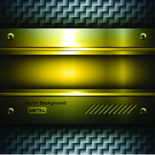 luxurious Metal Vector Backgrounds 04