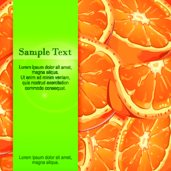 Orange background vector graphic