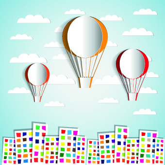 Paper design elements vector 03