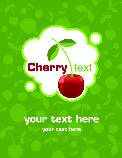 Set of Leaflet design elements vector 02