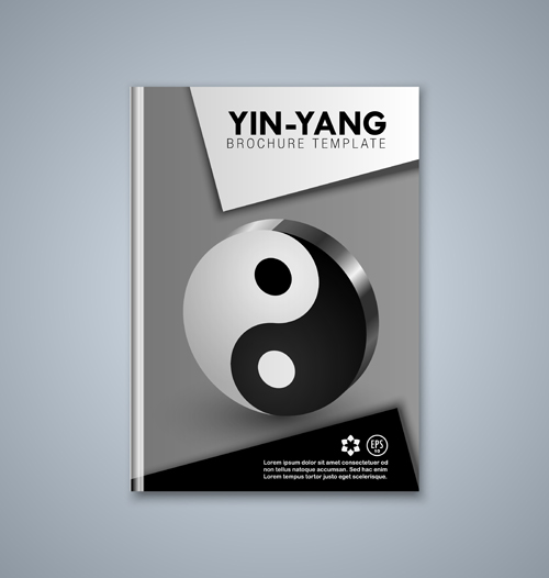 Set of book cover creative vector 07 Set of book cover creative vector 07