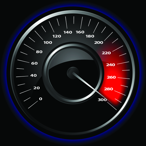 Speedometer vector set 05