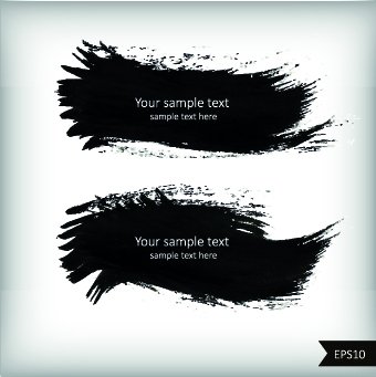 Splash ink creative background vector 04