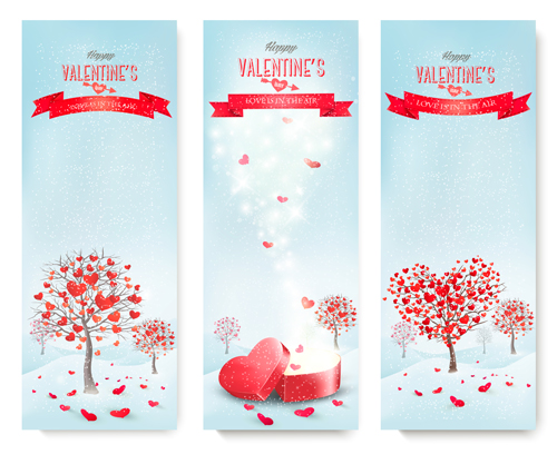 valentine heart banners banner 