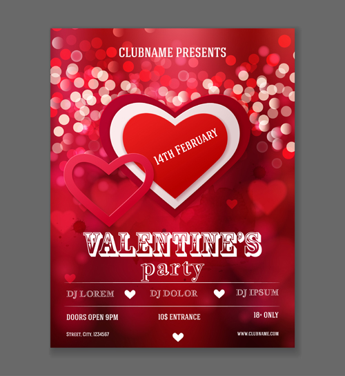 valentine poster heart 