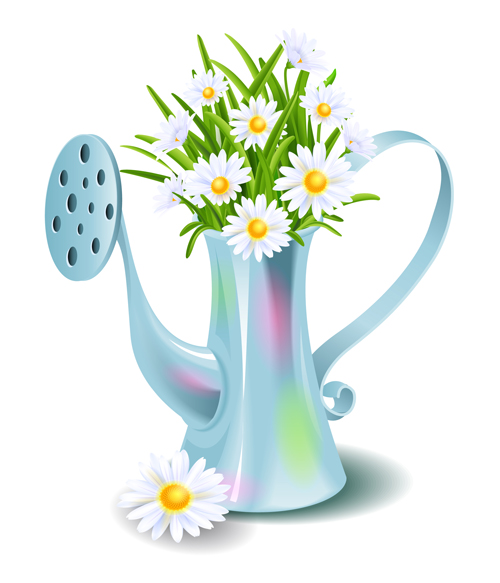 white kettle flower 