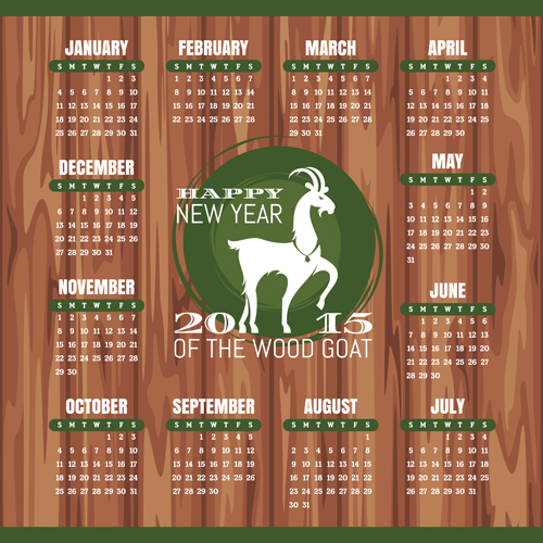 sheep calendar 2015 