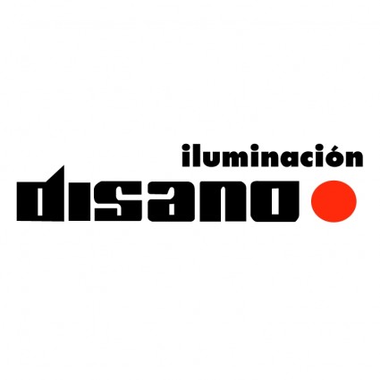 LOGO disano iluminacion vector LOGO disano iluminacion vector