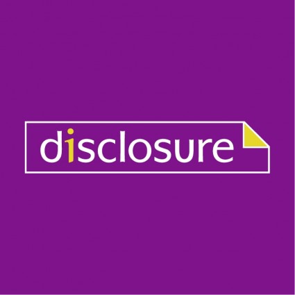 LOGO disclosure Illustration vector LOGO disclosure Illustration vector