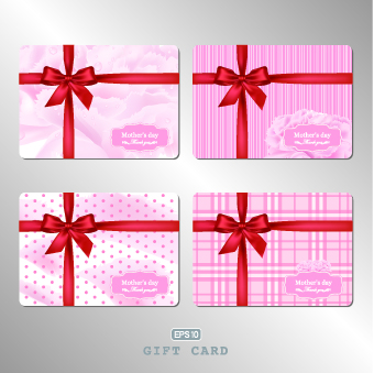 pink gift card gift card vector card 