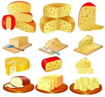 Various different cheese 