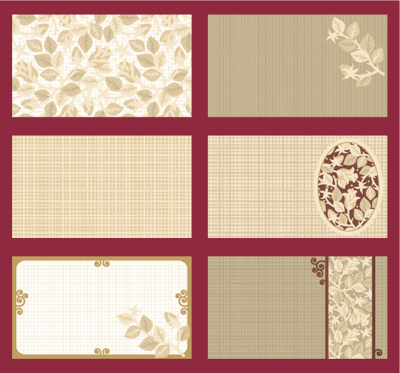 Elegant rose style backgrounds vector