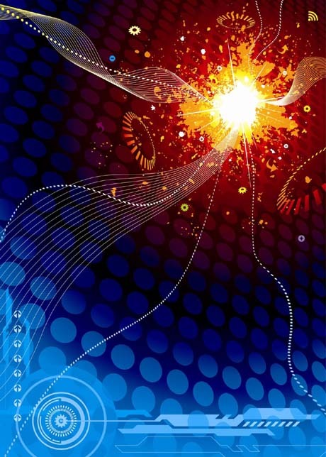 Dream cool backgrounds vector