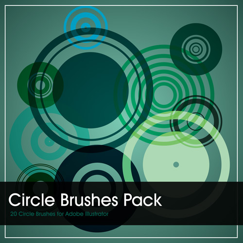 Modern circle background
