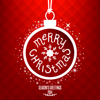2014 Christmas creative vector background