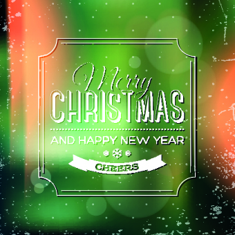 2014 Merry Christmas frames background vector 03