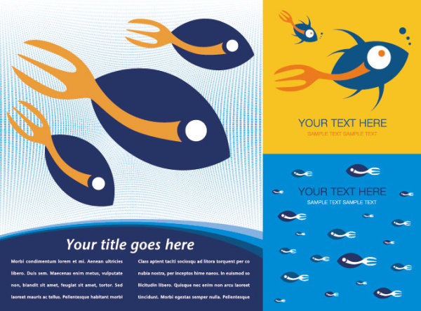 Fish style background