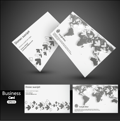 business cards business arrow 