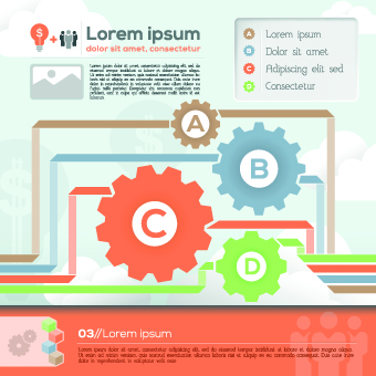 Business Infographic creative design 198