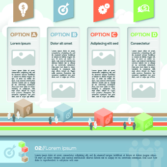 Business Infographic creative design 199