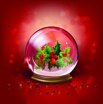 crystal ball crystal background vector background 