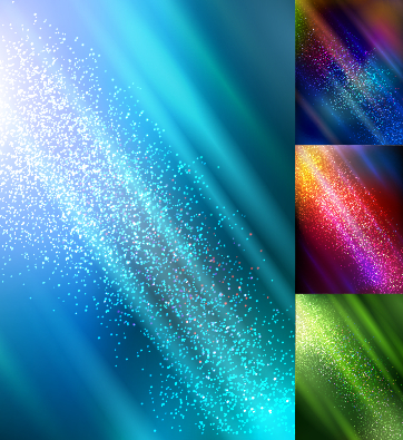 Colorful sun ray background vector 01
