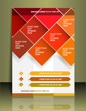 Cover flyer creative design vector 01