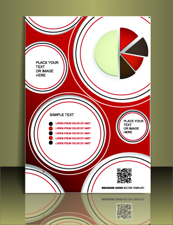 Cover flyer creative design vector 03