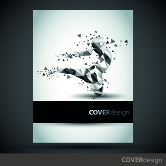 Cover flyer creative design vector 04
