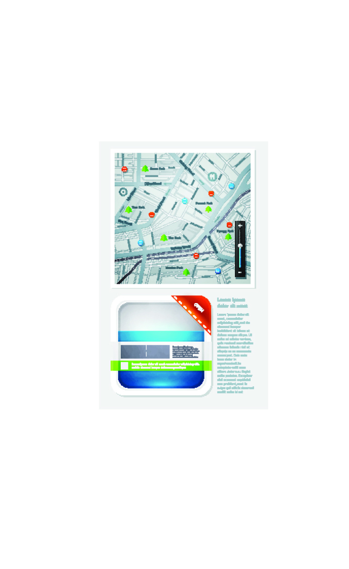 Set of Business infographics vector 02