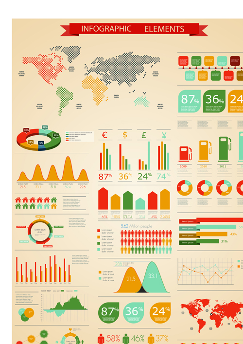 infographics elements element business 