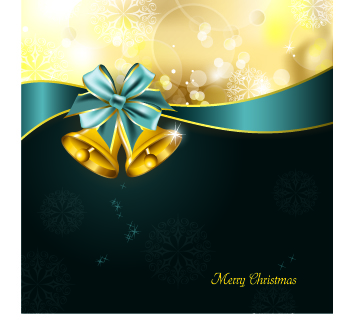 vector background luxury christmas bells background 2014 