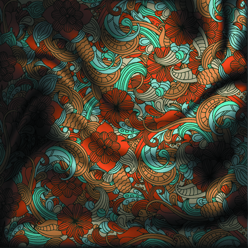 vintage vector background Textile background 