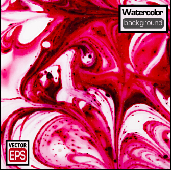 Watercolor colourful background abstract vector 03