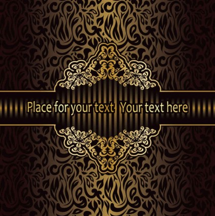 Classic european pattern background vectors material Classic european pattern background vectors material