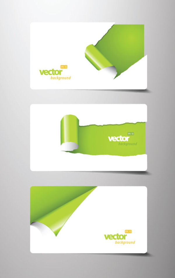 Creative cards background vector 05