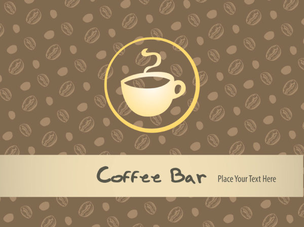 Restaurant menu cover background vector 02