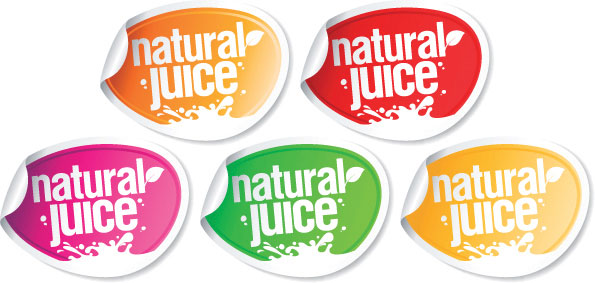 commodity offer labels Stickers vector 01