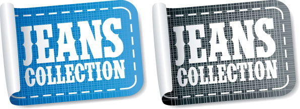 commodity offer labels Stickers vector 02