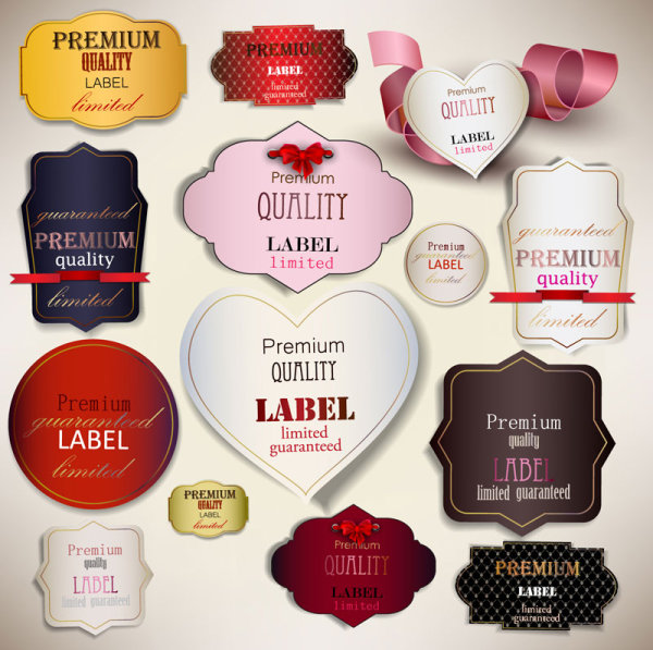 romantic labels label elements element 