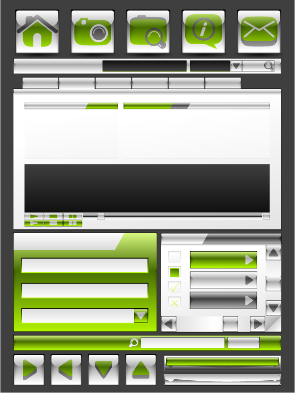 Crystal style icon vector