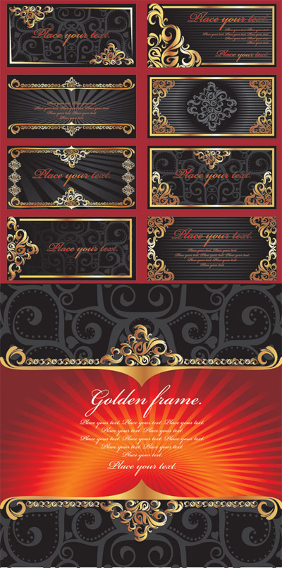 Gorgeous Border vector