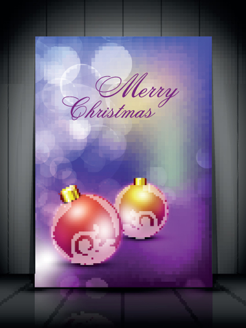 Set of 2013 Beautiful greeting card vector 04