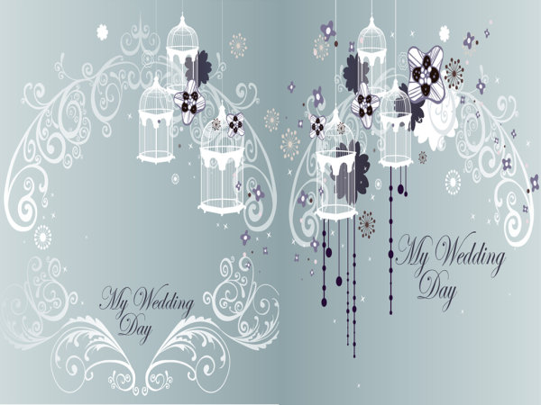 Beautiful background pattern design elements