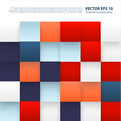 Abstract checkered vector background 02