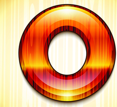 wood styled of Alphabet vector graphic 15