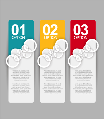 Best numbered business banner vector 03