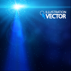 Blue light vector background illustration 02