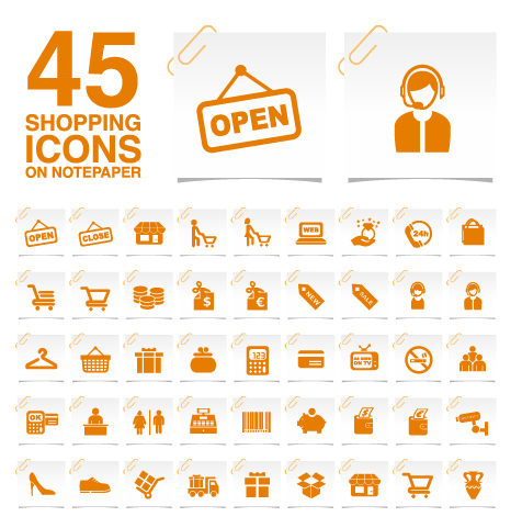 stickers sticker shopping icons icon 